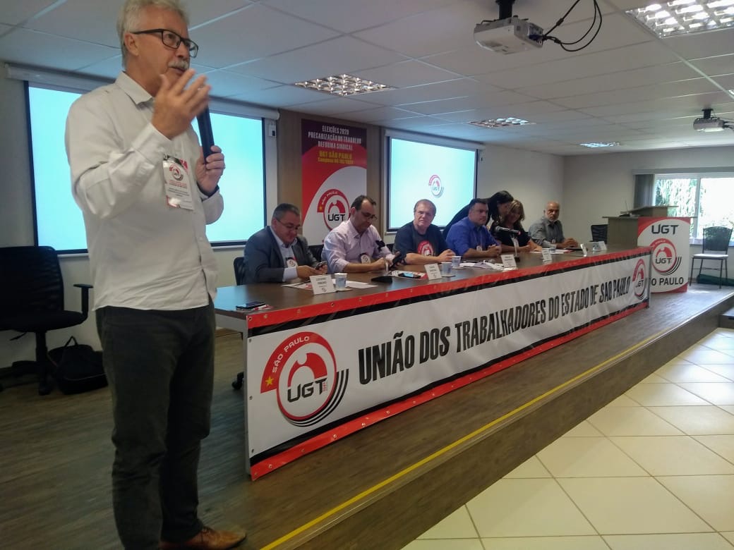 Diretores da Federação Paulista da Saúde participam de encontro que debateu eleições e reforma sindical 